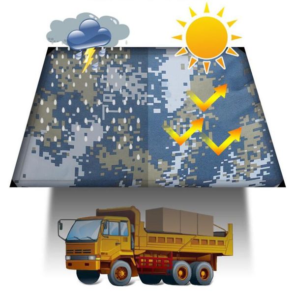 

shade 0.35mm ocean camouflage tarpaulin rainproof cloth outdoor tent waterproof oilcloth oxford car shed cover sail