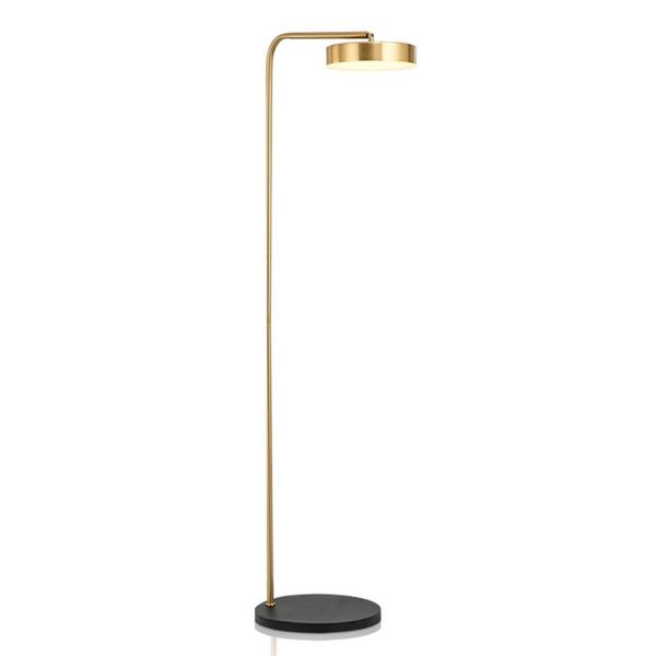 

floor lamps simple modern led lamp gold metal plated light fixture nordic fashion home el decor standing lights drop