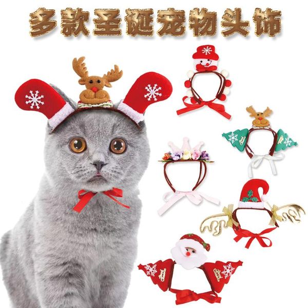 

cat costumes pet dog clothes wholesale dogs and cats many kinds of christmas headgear
