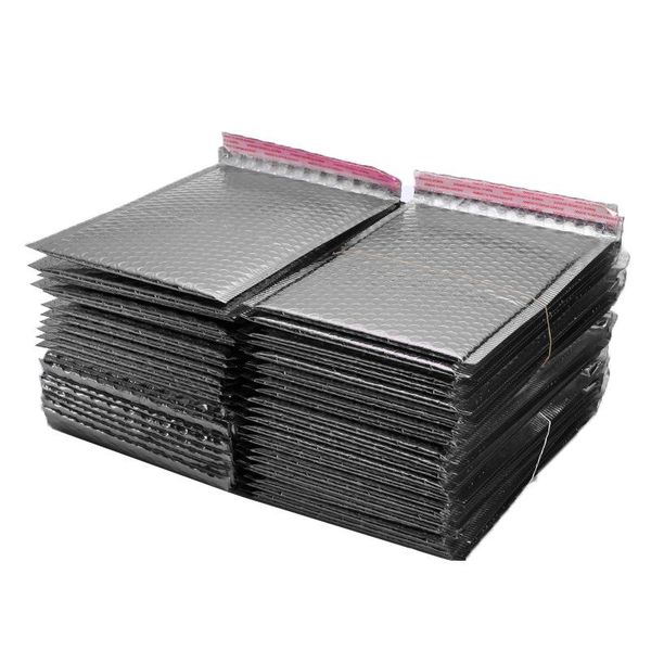 

gift wrap 30/50 pcs foam envelope self seal mailers padded envelopes with bubble mailing bag packages silver