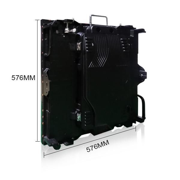 

display 576*576mm rental led cabinet