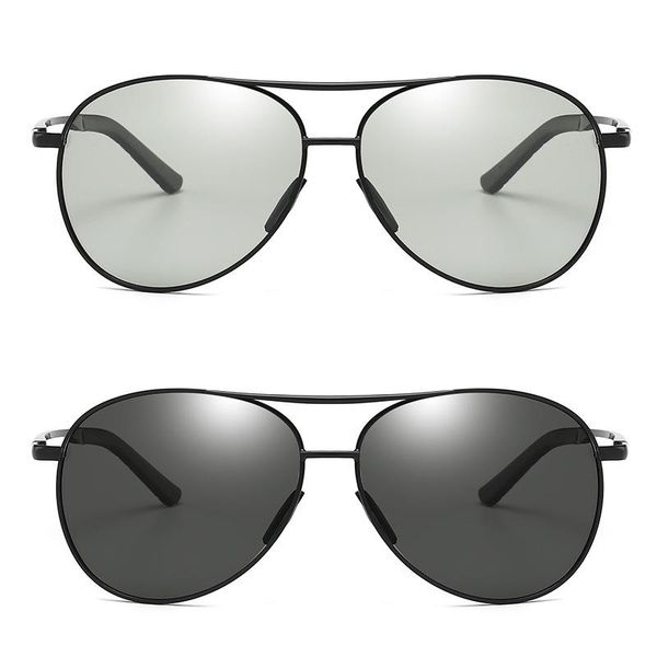 

sunglasses high-end men's luxury outdoor polarized driving fishing glasses, White;black