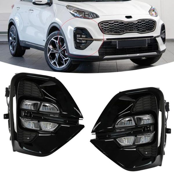 

other lighting system oem fog lamp assembly car led daytime running light bumper driving for accessories kx5 kia sportage 2021 us russia typ