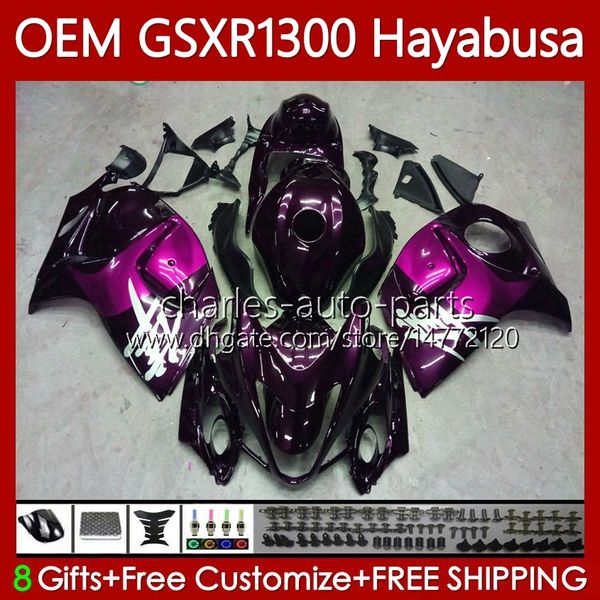 Injeção para Suzuki Hayabusa Body GSXR-1300 GSXR ROSE RED 1300 CC 08-19 77NO.128 1300cc GSXR1300 08 2009 2009 2011 2011 2013 2013 GSX R1300 14 15 17 17 18 19 Concedentes