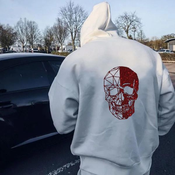 

men's hoodies & sweatshirts arrival winter europe sale hooded hoodie casual diamond luxury customized all-match long sleeve pullover, Black