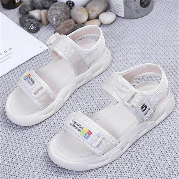 

sandals womens large size 2021 summer fashion breathable platform women casual sports slides women's shoes slippers, Black