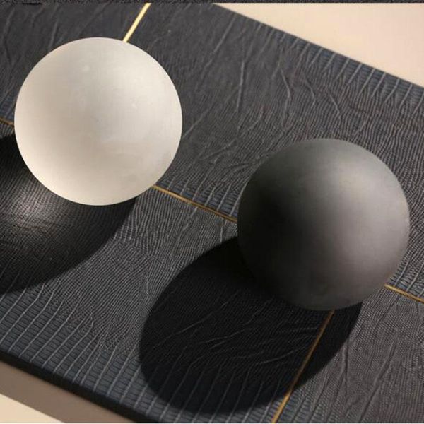 

novelty items decorative crystal ball glass paperweight craft sand blasting sphere feng shui souvenir home decoration collection ornaments