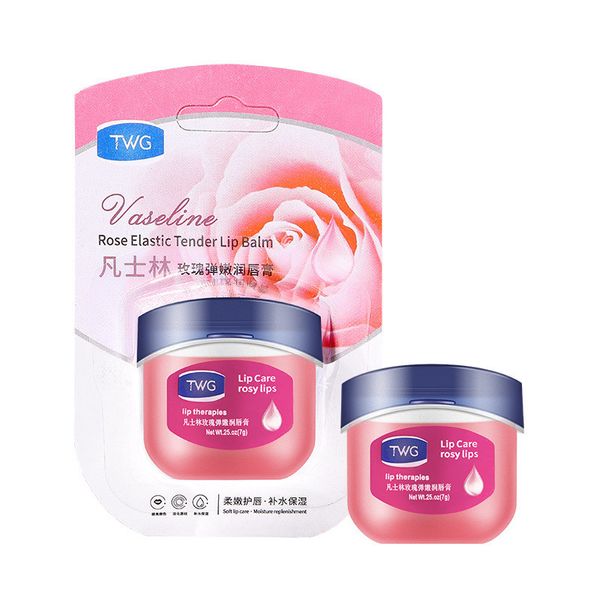 2022 Новый VASELINE TWG VASELINE Balm Увлажняющая помада База Увлажняющая макияж натуральный завод Анти-трещины для губного ухода за губами желе