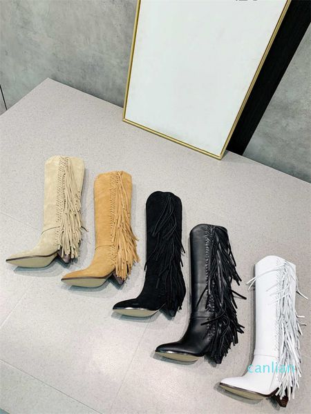 

brand women's boots designer genuine leather red beige canvas over the knee boot's zipper laces casual shoes fashion high heel wom, Black