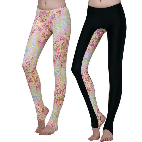 

beach surfing pants for women diving swimming long swim tights suit yoga outfits, White;red