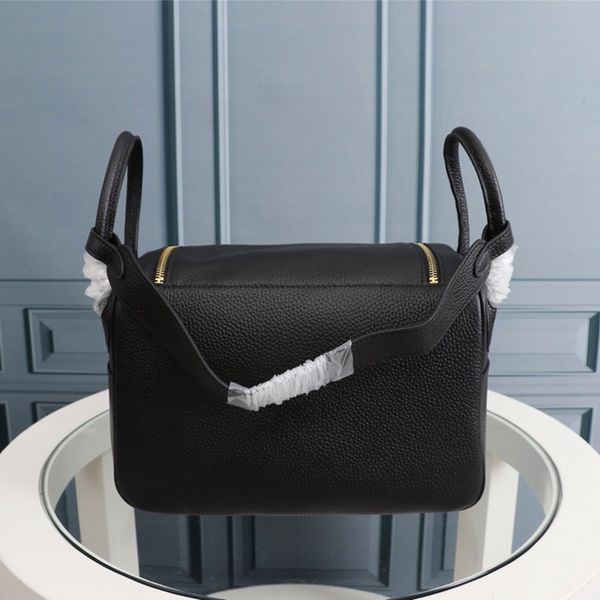 

70% off design luxury granular soft women's hand metal lock shoulder luxury design cowhide fashion square bag ub4f