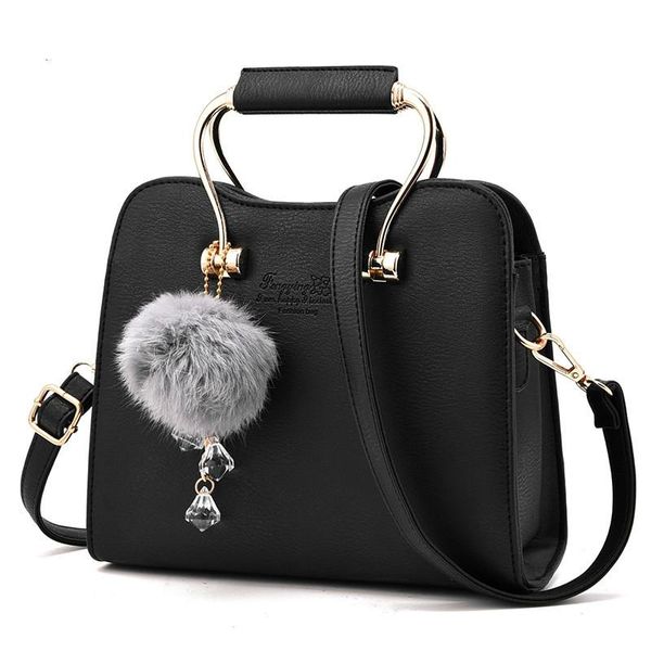 

drawstring swdf women famous brands luxury handbags soft wear waterproof woman bags designer hairball large capacity fabric