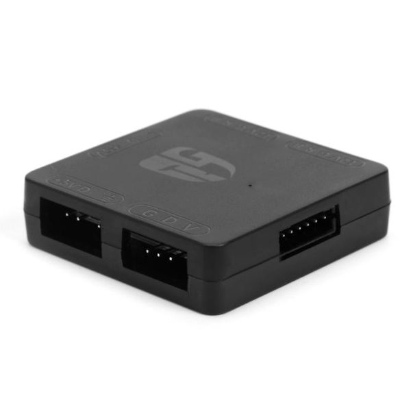 

hubs rgb converter 5v to 12v transfer hub 3pin 4pin argb light chassis fan adapter