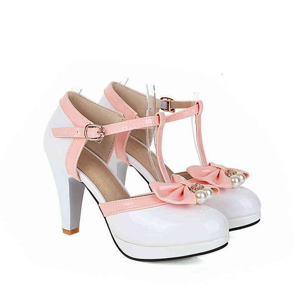 

dress shoes children girl high heel for kids princess sandals fashion pearl bow thick heel shallow female heels party wedding ugvo, Black