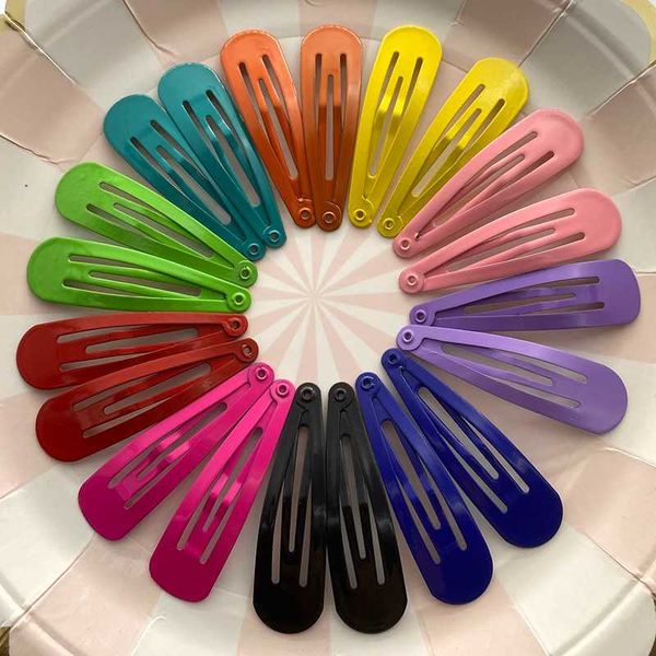 

hair clips 30pcs 5cm kawaii snap pins and bb hairpin metal barrettes for baby children women girl styling accessories