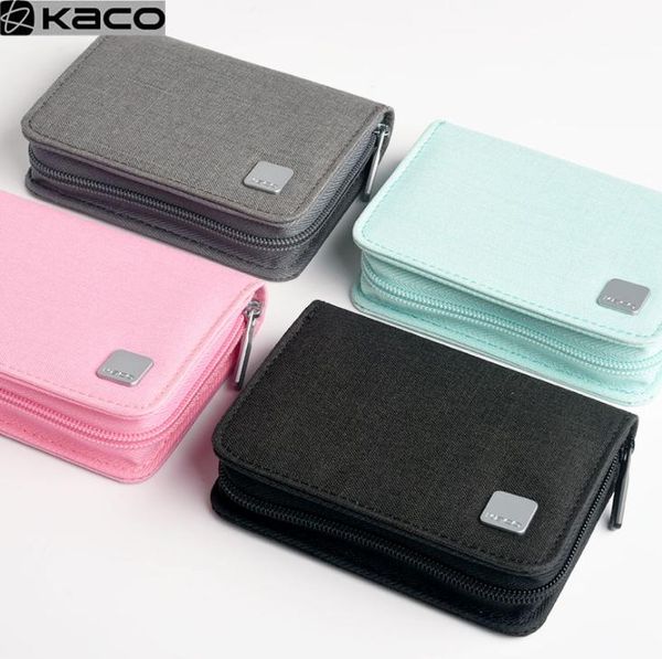 

pencil bags kaco alio multi-function card bag wallet waterproof and antifouling portbale business storage credit bus bank case