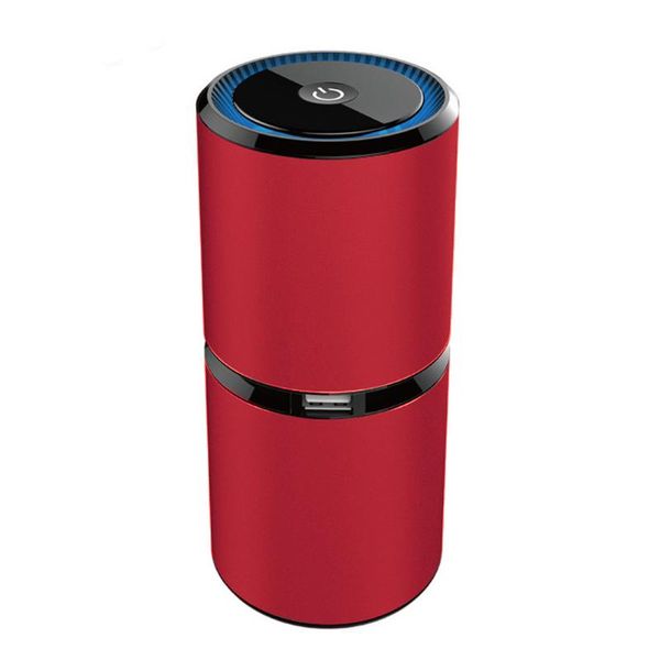 

car air freshener purifier smoke release anion removes dust available ionizer