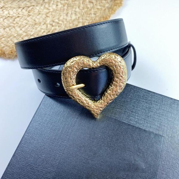 

belts 3.0cm jeans belt ins designer women gold chain luxury, Black;brown