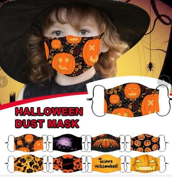 

new halloween christmas dust-proof printing funny cotton pm2.5 filter washed mask