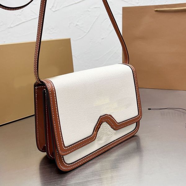 

crossbody bag women handbag shoulder bags canvas leather golden letter compartment pocket adjustable belt inside fashion handbags purse clas