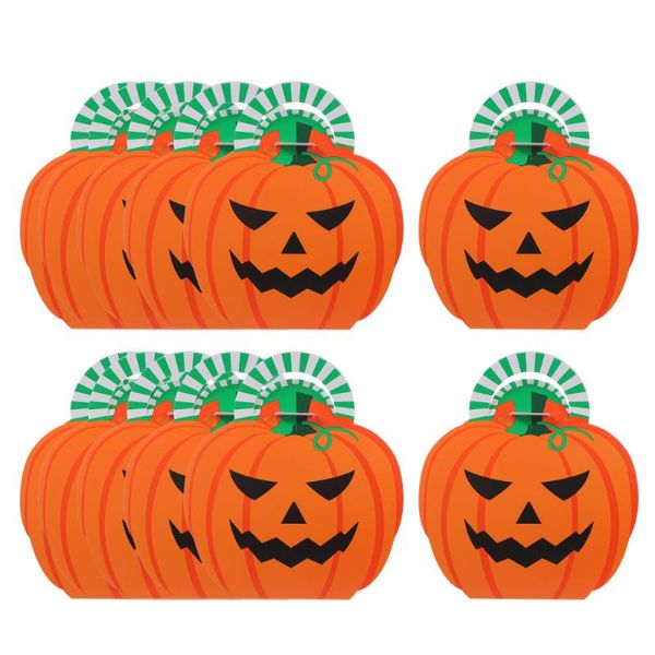 

gift wrap 10pcs pumpkin shaped candy storage case boxes party prop box