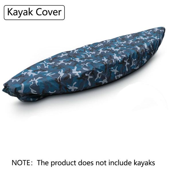 

professional kayak cover waterproof boat uv resistant dustproof camo canoe storage accessories swimming pool rafts/inflatable boats
