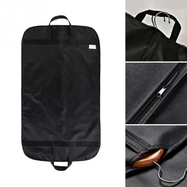

clothing & wardrobe storage professional garment dust bag cover suit dress non-woven breathable protector travel carrier #101