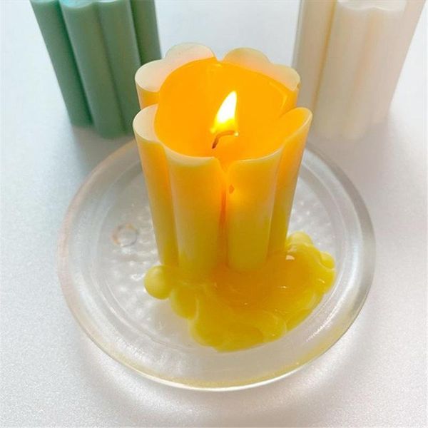 

craft tools diy plastic candle mold hand-made model four-leaf clover love