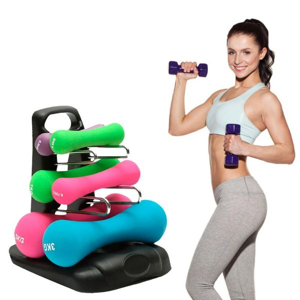 

accessories selling fitness portable home 3 tier dumbbell holder gym exercise weight tower body building