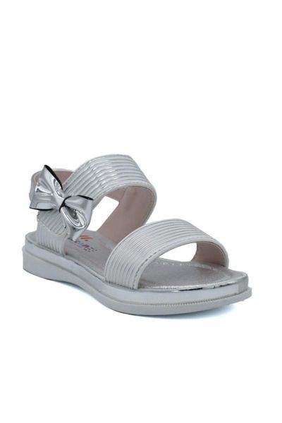 

sandals female child white bow, Black