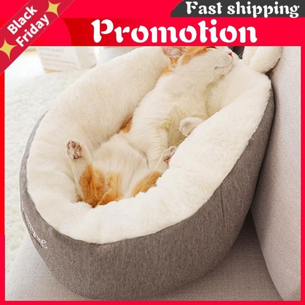 

cat beds & furniture warm basket bed house kennel for dog puppy home sleeping teddy comfortable