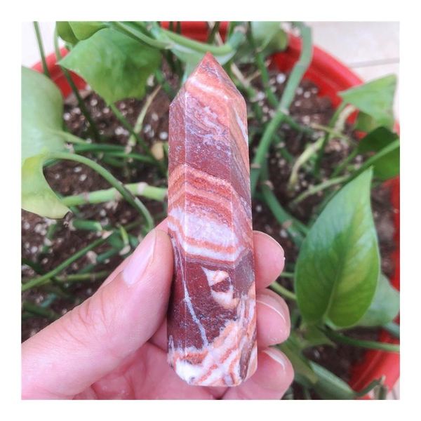 

decorative objects & figurines 1pc natural crystals quartz pork stone point tower energy reiki stones room home office aquarium decoration a