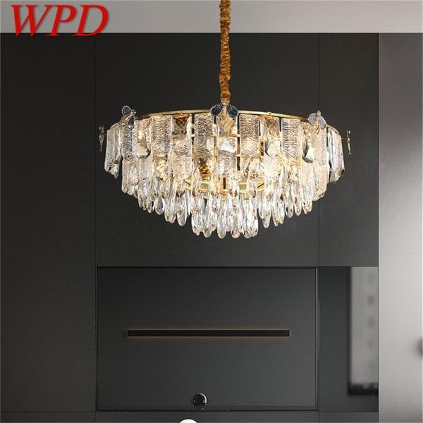 

chandeliers wpd chandelier gold pendant lamp postmodern led lighting fixture for home living dining room