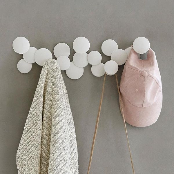 

simple and creative porch decoration hook nordic personality wall multi-function fitting room coat rack hooks & rails