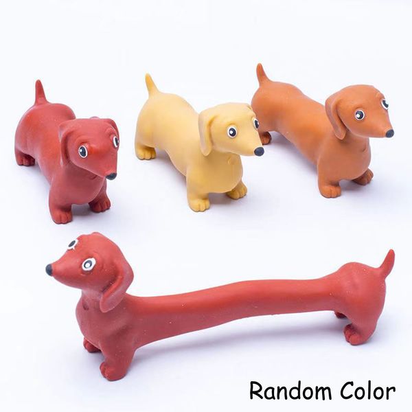 

pug dog dachshund toy squeezing fidget sensory stress relieve toy