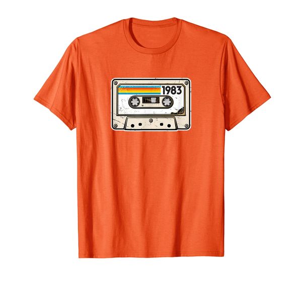 

1983 Vintage Mixtape Shirt Distressed Cassette Tape T-shirt, Mainly pictures