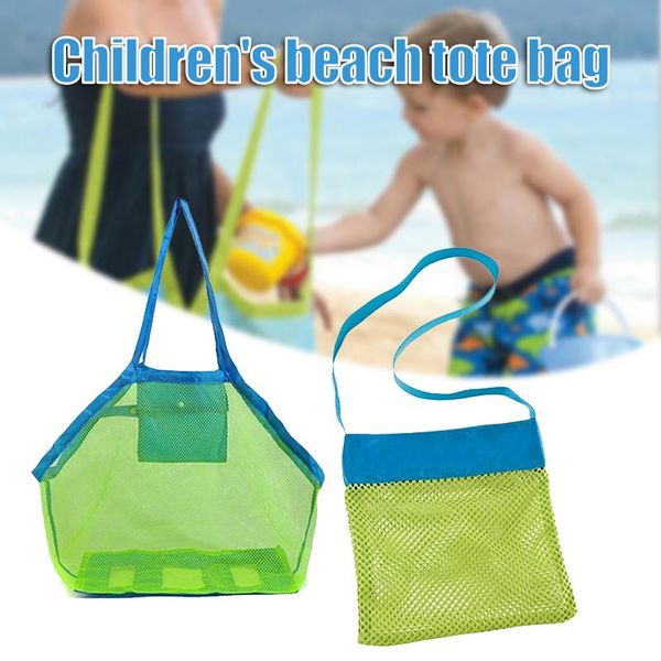 

storage bags children's beach net bag portable quick for collecting toys clothing sundries dfds889