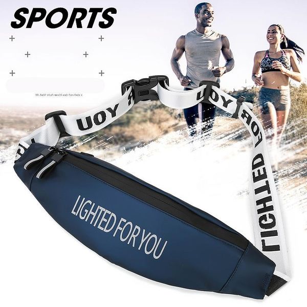 

weysfor vogue fanny pack waterproof phone money belt bag men women sports pocket travel portable wallet waist bags case