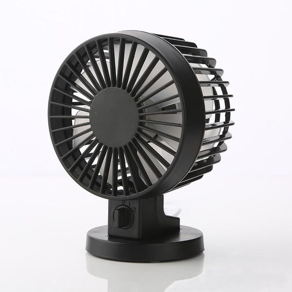 

electric fans 4 inches mini fan usb portatile creativo doppio-vane desk ventilatore home office elettrico del desktop