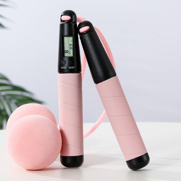 

jump ropes countdown weight ball counting skipping rope fitness wireless jumping outdoors sports equipment supplies