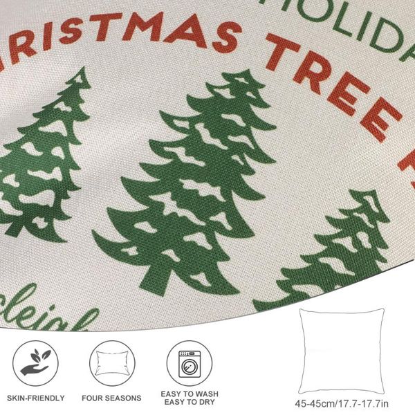 

pillow 4pcs christmas cushion cover pillowcase sofa cushions cases cotton fine linen covers home decor