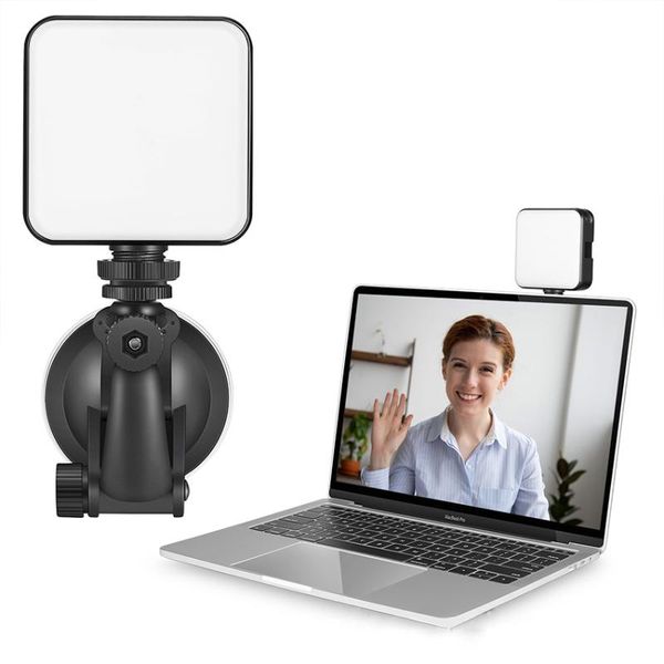 

fill light with suction cup video conference lighting portable adjustable filling camera computer live pography flash heads