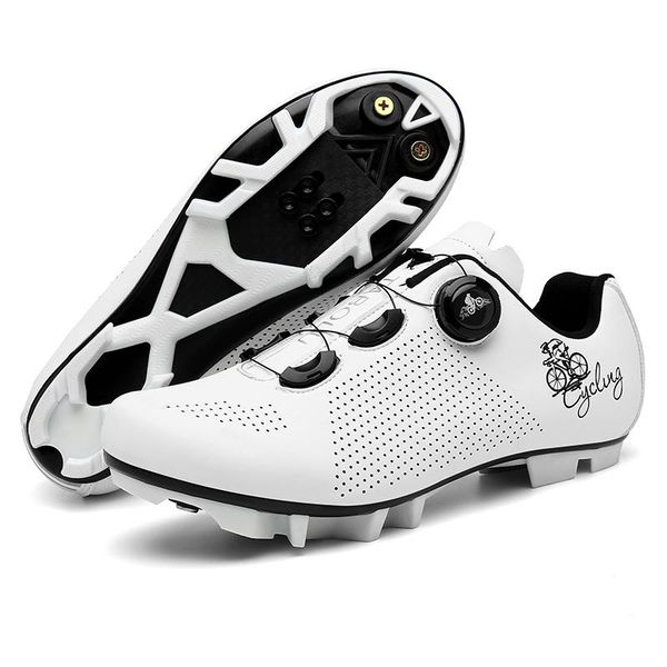 

sapatilha mtb road cycling shoes self-locking sneakers bicycle sport cleats racing footwear, Black