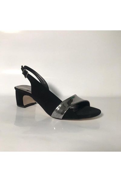 

sandals women's black high-heeled shoes 20y-101-494