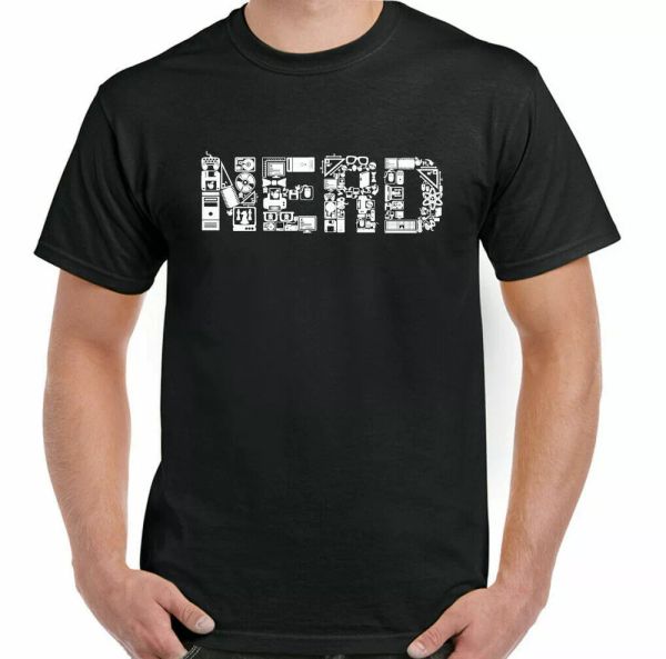 

nerd geek clip art mens funny science big bang sheldon cooper top, White;black