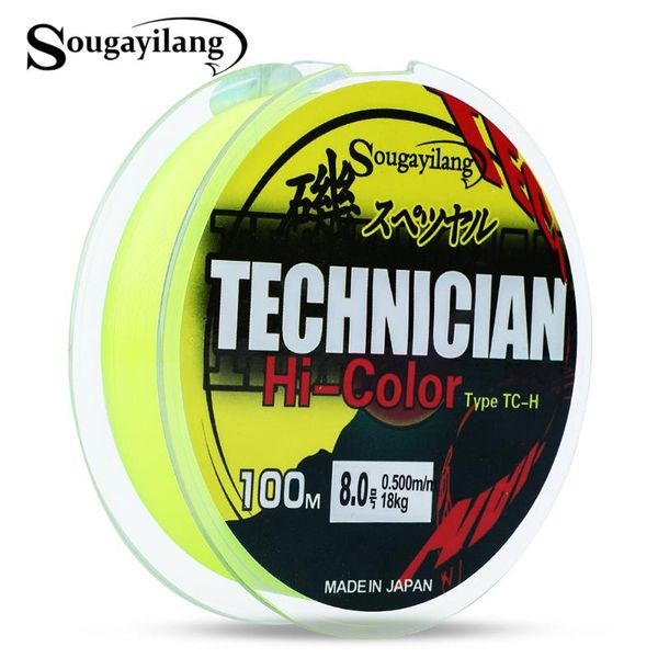 

sougaylang nylon fishing line 100m monofilament japan material bass carp fish accessories pesca braid