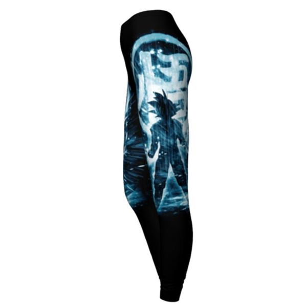 

women's leggings [you're my secret] cartoon print goth female fashion mid wasit pants black punk skinny clothing for women pencil