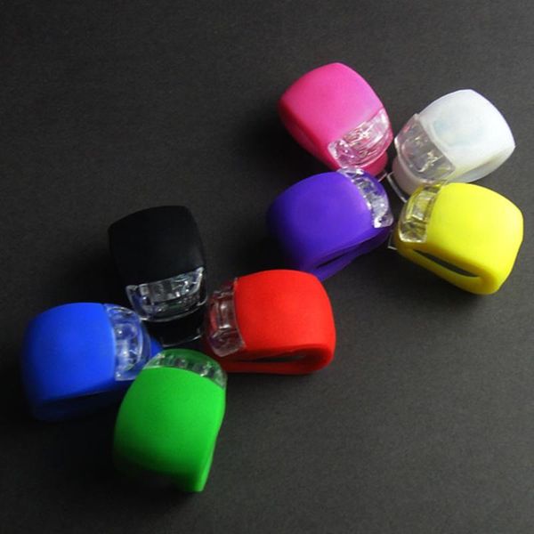 

bike lights 3 mode bicycle light cycling silicone frog decoration led mtb front rear lamp accessories