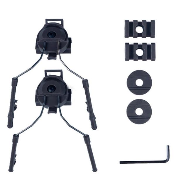 

cycling helmets arrival helmet accessories type headset holder fast rail adapter set bk/de/fg suspension bracket outdoor