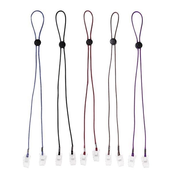 

napkin rings onzon 5pcs clip bib chain flexible lanyard holder